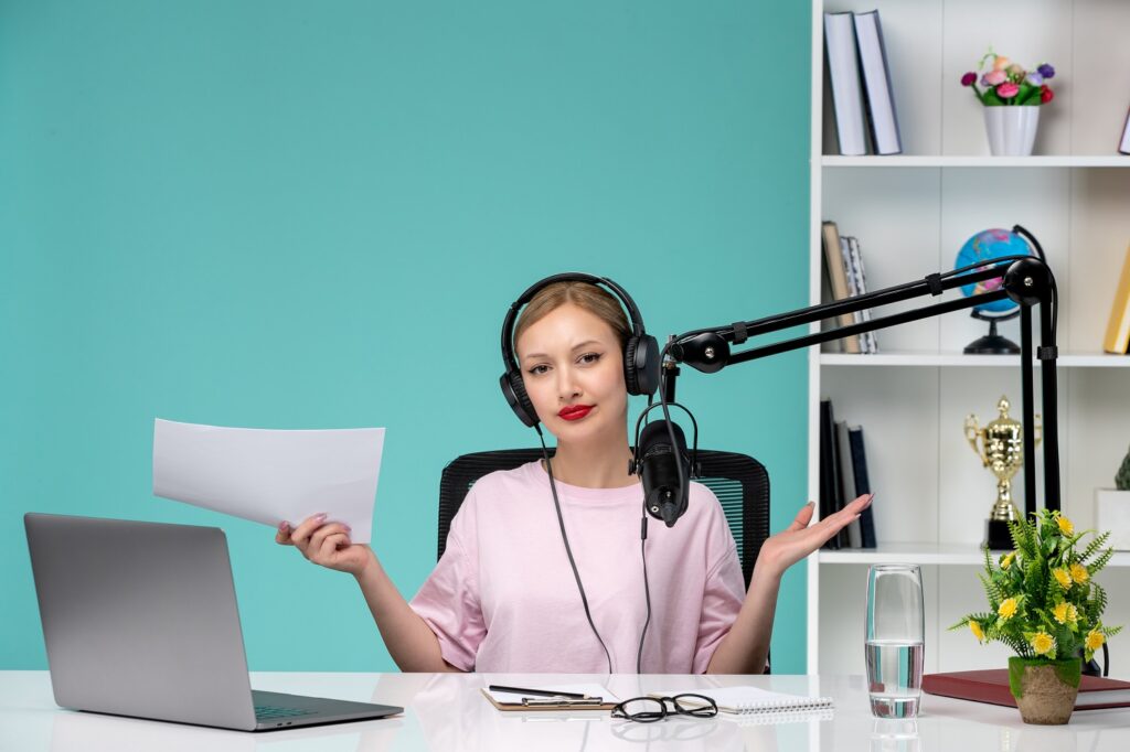 Anak Muda Melakukan Voice Over